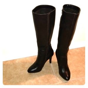 Brown Westington JCP almost knee high boots